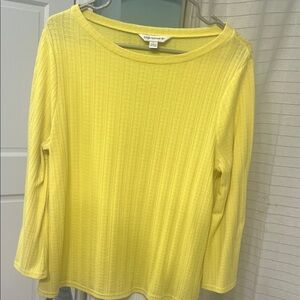 Counterparts Women's Bright Yellow Long Sleeve Top